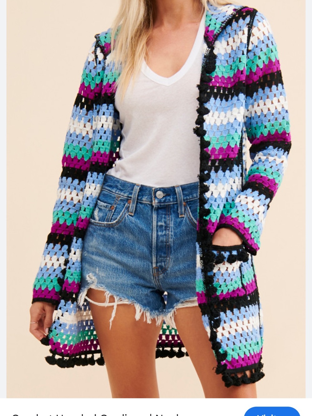 Free the Roses Cardigan NWT